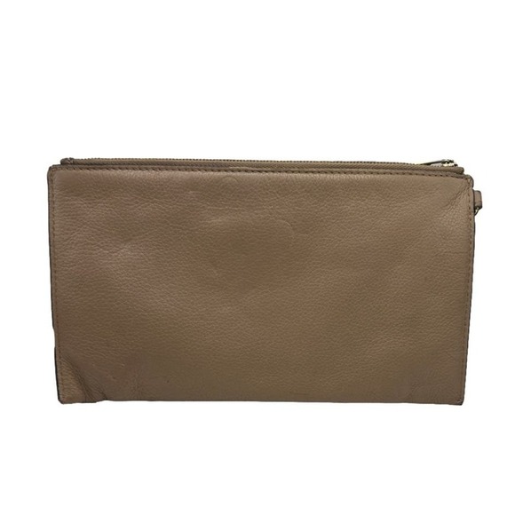 MICHAEL KORS Warm Taupe Large Wristlet with Card Slots - Picture 2 of 8